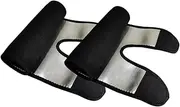1 Pair Fitness Leggings Lifting Belt Gym Leg Belt Straps Grip Sleeve Stabilizer Shoulder Vests Men Gym Belt Corset Belt Wrist Bands Weightlifting Running Belt Wheel Neoprene Black