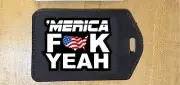 Personalized adult America F**K Yeah Travel Bag Tag Summer Springbreak Luggage