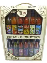 Global Gourmet Bottled Hot Sauce Collection Inspired by Around the World Flavors