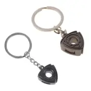 Contracted Keys Organzier for Key Chain with Spring Buckle Hanging for Key Rings