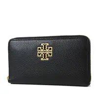 在飛比找PChome24h購物優惠-TORY BURCH BRITTEN 縷空LOGO荔枝紋拉鍊