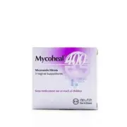 Mycoheal 3 Vaginal Suppositories Miconazole Nitrate 400 mg