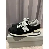 在飛比找蝦皮購物優惠-NEW BALANCE 990V1美製系列 •黑白拼接麂皮 