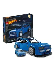 [Mega Bloks] Hot Wheels Audi Avant RS2 Race Car Building Toy Kit