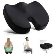 Orthopedic Memory Foam Seat Cushion – Tailbone & Back Pain Relief- Car Chair