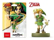 Nintendo Amiibo Link Majora's Mask The legend series of Zelda 3DS WiiU Japan