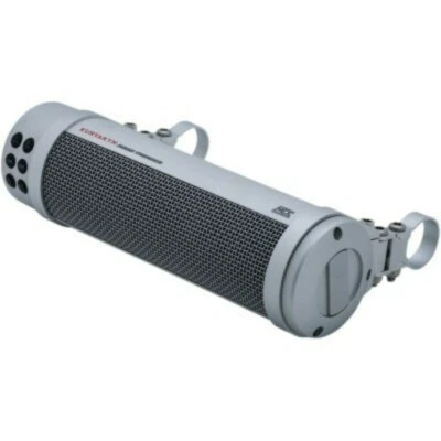 Kuryakyn 2719 Silver Road Thunder Sound Bar PLUS MTX Handlebar Mounted Speaker