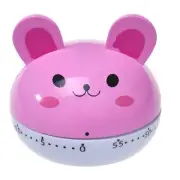 PINK BUNNY #1 Mechanical 55 Minute Final Timer Minute ALERT Countdown USA Seller