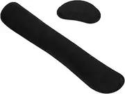 Ciieeo 1 Set Keyboard Wristband Pad Memory Foam Hand Rest Keyborad Hand Rest Non Rubber Base Hands Wrist Rest Keyboard Pad Wrist Rest Pad Computer Support Pad Foam Memory Foam