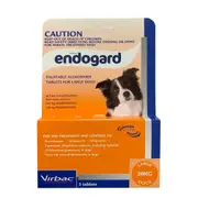 Endogard Broad Spectrum All Wormer for Large Dogs up to 20kg - 3-Pack