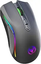 WOTAO T69 2.4G Mechanical Mouse RGB Gaming Mouse Ergonomic Design 650mAh Battery Capacity 7 Programmable Buttons 10 Million Keystroke Lifetime 4800
