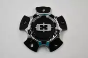 Vision Off Road 348 349 404 409 C404GB-65V Gloss Black w Chrome Wheel Center Cap