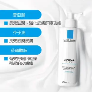 【理膚寶水】理必佳清爽保濕乳 400ml 二入組(舒緩乾癢/乳液)