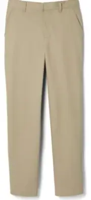 French Toast Boys' Flat Front Relaxed Pants Size 16 NWT Khakis