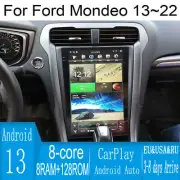 Car Android Gps Navigation Wifi 13.6" For Ford Mondeo Fusion 8+128 Radio Carpaly