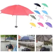 Bright Red Camera Umbrella with Hot Shoe Interface Sunshade and Rainproof