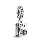 Pandora 925 Sterling Silver Bead Pendant Charm for Celebrating birthdy