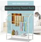 3 Tiers Towel Rack Stand Floor Towel Dryer Holder Bath Shower Caddy Storage AU