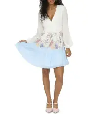 [Belle & Bloom] All your Love Babydoll Dress in White