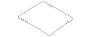 Genuine Hyundai Sunroof Seal 81614-N9000