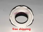 High-quality M52 to M42 Lens Adjustable Focusing Helicoid adapter12~17mm silvery