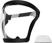Work Protective Hood - High Definition Anti-Fog Face Cover, Multi-Purpose Protective Tool, Transparent Full Face Shield | Headgear, Secure Coverage, Electric Welding, Kitchen, Food