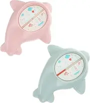 Hohopeti 2Pcs Lovely Shower Thermometer for Bathing Accurate Water Measurement for Safe and Fun Bath for Indoor Use Spa Hot Tub and Swimming Pool