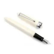 Pilot Custom NS Fountain Pen Ivory Medium Nib with Box & Ink FKNS-1MR-I-M