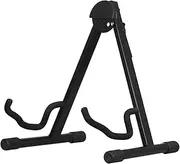Heavy-Duty Cello Stand | Foldable Metal Display Stand for Bass & Guitar | Anti-Tip Design for Home, Stage, and Classroom Use