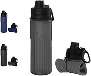 Collapsible Water Bottles (Grey)