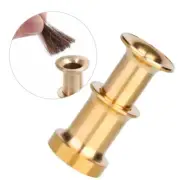 Brass Fishing Hair Stacker Fly Tying Tool Detachable Fishing Hair Stacker