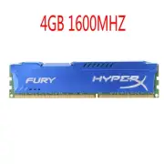 4GB 1600MHz DDR3 PC3-12800U DIMM Desktop PC Memory SDRAM Kingston HyperX FURY BT