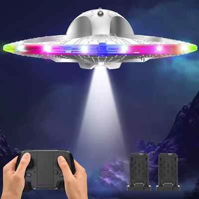 Form Drone RC UFO for Kids and Beginners, Remote Control Airplane with Light, RC