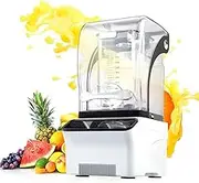 Blenders High Speed Blender, Heavy Duty Kitchen Mixer, 2200w Smoothie Blender with Soundproof Shield and Smart Panel,for Ice Crushing, Shakes and Smoothies for Kitchen