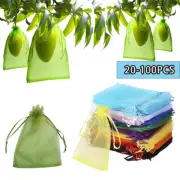20-100PCS Vegetable Grapes Fruit Grow Bags Fruit Protection Bags Garden Anti-Bir