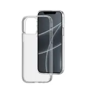 iPhone 15 Pro Clear Shockproof Case Cover with Drop Protection - Tough Build, Scratch Resistant, Wireless Charging Compatible - Transparent