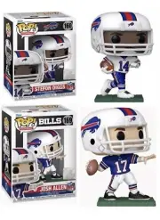 Josh Allen / Stefon Diggs (Buffalo Bills) Funko Pop! NFL Combo (2)