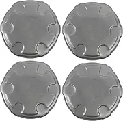 4Pcs Car Wheel Hub Center Cover Compatible with Toyota Land Cruiser Prado FJ150 42603-35740 Hub Cover Send Logo