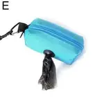 1pcs Pet Puppy Dispenser Waste Dog Poo Pick-Up Bag Hook Pouch Travel Poop T7O0