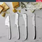 DAVIS & WADDELL KINGSLEY STAINLESS STEEL CHEESE KNIVES 4PCS SET with Gift Box