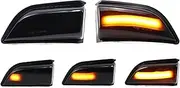 Turn Signal Lights for Volvo for XC60 2008-2014 LED Flashing Side Marker Lamp Dynamic Blinker Turn Signal Light Indicator Turn Signal Lights