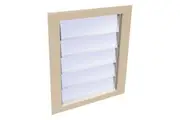 Stratco Shed Louvre Window Merino