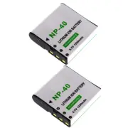 3.7V 1230mAh Li-ion Battery for CASIO NP-40 NP-40DBA NP-40DCA BC-30L BC-30LDCA