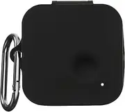 USTIYA Case for Nothing Ear R/Ear 3/2 Protection Cover Full-Body Soft Silicone with Keychain Headphone Accessories (Black)