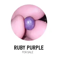 在飛比找蝦皮購物優惠-紅寶石紫色天然寶石戒指