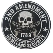 2nd Amendment Iron-On Patch