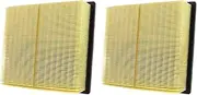 2PCS Engine Air Filter Calm Carbon Fiilter Cabin Compatible For Toyota，Compatible For Camry ，V6 2012-2017 CA10755 17801-0P050 17801-0P051 17801-31130(2pcs)