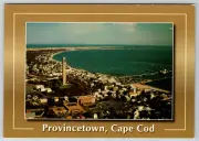 Provincetown Massachusetts Pilgrim Monument Cape Cod Postcard