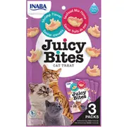 Inaba Juicy Bites Shrimp & Seafood Cat Treats 3pk