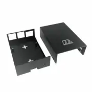 Micro Connectors Aluminum Raspberry Pi 3 Model B/B+ Case Black